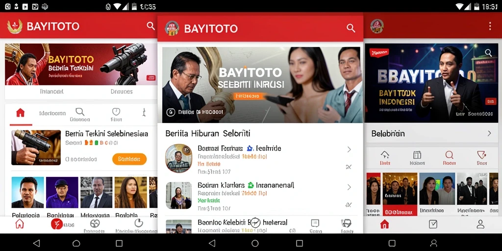 Tampilan antarmuka BAYITOTO yang modern dan user-friendly.
