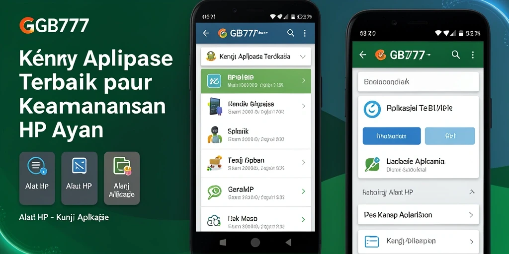 Tampilan antarmuka pengguna GB777 yang sederhana dan efektif.