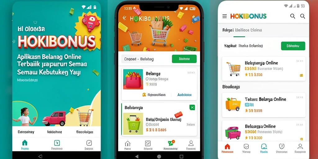 Tampilan antarmuka HOKIBONUS yang user-friendly.